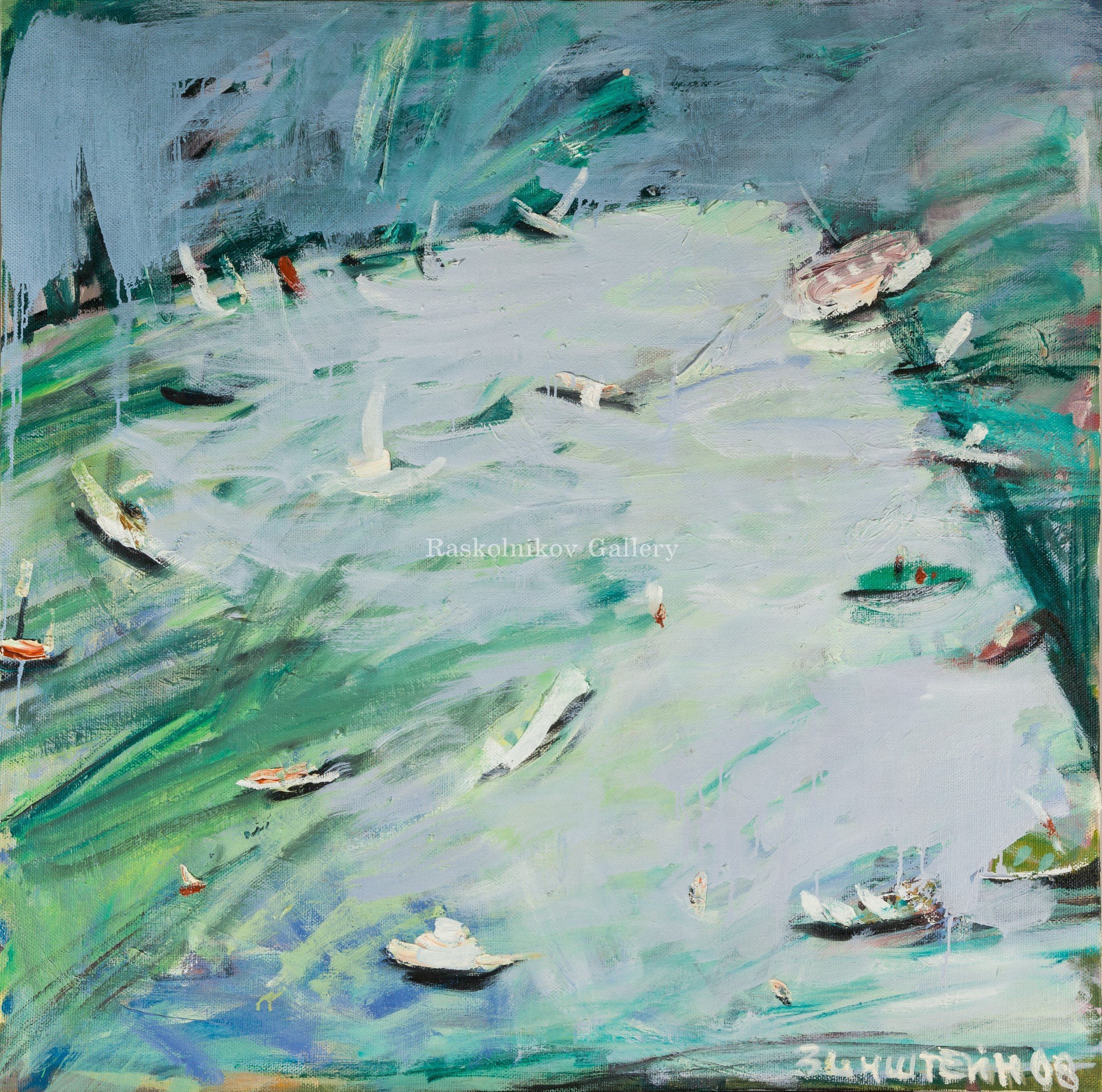 Зинштейн Арон, экспрессионизм, еврейские художники, современная живопись,  современные художники